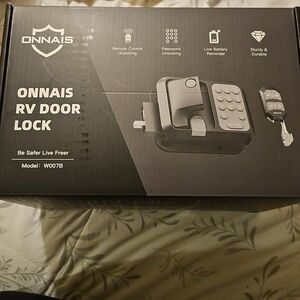 Onnais Black RV Door Lock